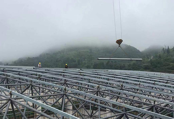 铁力网架施工
